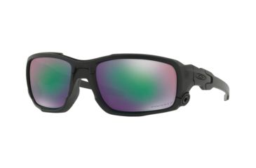 Image of Oakley SI BALLISTIC SHOCKTUBE OO9329 Sunglasses 932906-61 - Col. 932906 Frame, Prizm Maritime Polarized Lenses
