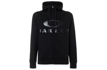 Image of Oakley SI Bark Full Zip Hoodie - Mens, Blackout, Extra Large, 461643-02E-XL