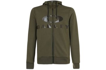 Image of Oakley SI Bark Full Zip Hoodie - Mens, Dark Brush, Medium, 461643-86V-M