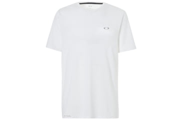 Image of Oakley Base Short Sleeve Top - Mens, White, Extra Small, 434006-100-XS