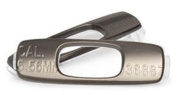 Image of Oakley SI Batwolf M16 Icon Card,Gunmetal 53-128