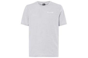 Image of Oakley Blur Advertising Short Sleeve Tee - Men's, Granite Heather, Medium, 457361-24L-M