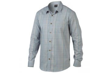 Image of Oakley SI Cave Woven Shirt, Light Heather Grey, Small 401688-22K-SM