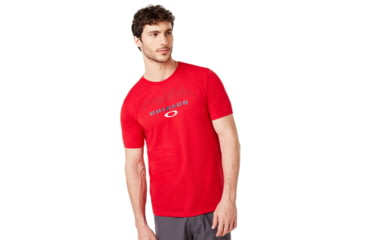 Image of Oakley Chicago Skyline Tee - Mens, Chili Red, Medium, 457790-4CR-M