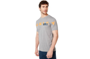 Image of Oakley SI Chicago Tee - Mens, Gray Melange, Small, 457778-2GM-S