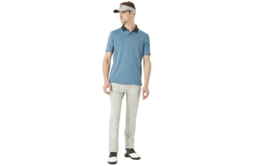 Image of Oakley Contour Polo - Mens, Ensign Blue, Extra Large, 434035-64W-XL