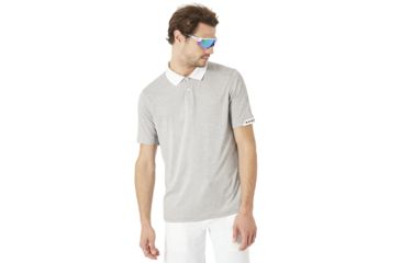 Image of Oakley Contour Polo - Mens, White, 2XL, 434035-100-XXL