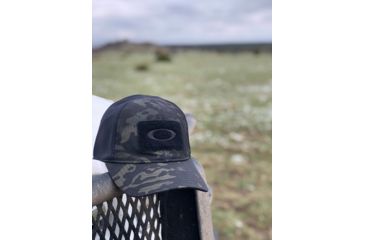 Image of Oakley SI Cotton Stretch Fit Cap, Black Multicam, L/XL, 911630A-02L-LXL