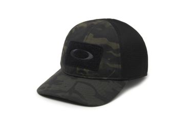 Image of Oakley SI Cotton Stretch Fit Cap, Black Multicam, L/XL OAK911630A-02L-LXL