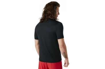 Image of Oakley Ellipse Logo Rashguard - Mens, Blackout, Small, 457602-02E-S
