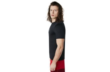 Image of Oakley Ellipse Logo Rashguard - Mens, Blackout, Small, 457602-02E-S