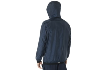 Image of Oakley Enhance Emboss 8.7 Wind Jacket - Mens, Fathom, Extra Large, 412591-6AC-XL