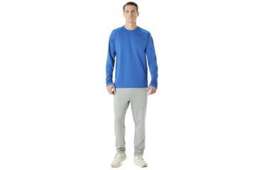 Image of Oakley Enhance Long Sleeve Crew 8.7.02 - Mens, Ozone, Extra Large, 434249-62T-XL