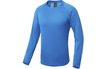 Image of Oakley Enhance Long Sleeve Crew 8.7.02 - Mens, Ozone, Extra Large, 434249-62T-XL