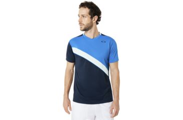 Image of Oakley Enhance Short Sleeve Crew 8.7.03 - Mens, Ozone, Medium, 434255-62T-M