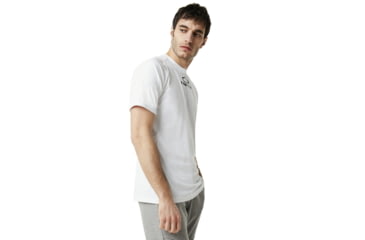 Image of Oakley SI Enhance Short Sleeve Crew 9.0 - Mens, White, Medium, 457719-100-M