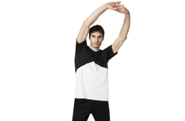 Image of Oakley SI Enhance Slant Short Sleeve Henley 9.0 - Mens, White, 2XL, 457723-100-XXL