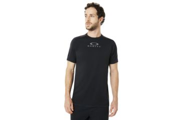 Image of Oakley Enhance Ss Crew 8.7.02 - Mens, Blackout, Extra Large, 434250-02E-XL