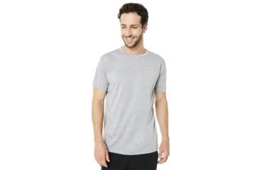 Image of Oakley Enhance Technical Qd Short Sleeve Tee.18.09 - Mens, Light Heather Grey, 3XL, 434254-22K-XXXL