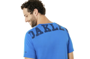 Image of Oakley Enhance Technical Qd Short Sleeve Tee.18.09 - Mens, Ozone, Large, 434254-62T-L