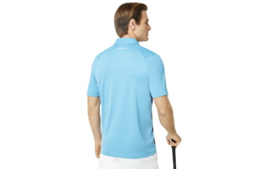 Image of Oakley SI Exploded Ellipse Golf Polo Ss - Mens, Stormed Blue, 2XL, 434310-6SB-XXL