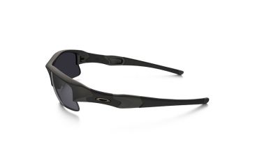 Image of Oakley SI Flak Jacket XLJ Sunglasses, Matte Black Frame, Grey Lens