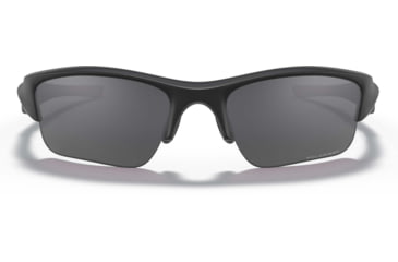 Image of Oakley SI Flak Jacket XLJ Sunglasses, Matte Black Frame, Gray Polarized Lens, 11-435