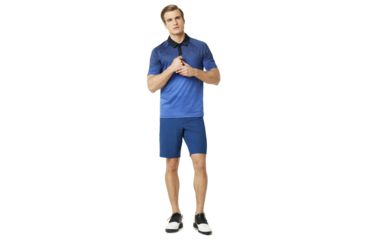 Image of Oakley SI Four Jack Gradient Polo - Mens, Flash Blue, 3XL, 434315-6FA-XXXL