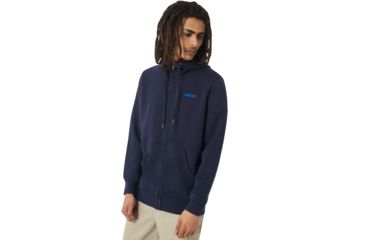 Image of Oakley SI FS Full Zip Fleece Hoodie - Mens, Fathom, Medium, 472442-6AC-M