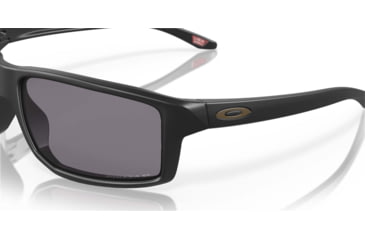 Image of Oakley SI Gibston Sunglasses, Matte Black Frame, Prizm Gray Polarized Lens, OO9449-0860