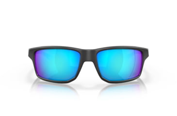 Image of Oakley SI Gibston Sunglasses, Matte Black Frame, Prizm Sapphire Polarized Lens, OO9449-1060