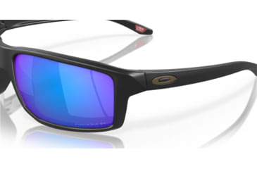 Image of Oakley SI Gibston Sunglasses, Matte Black Frame, Prizm Sapphire Polarized Lens, OO9449-1060
