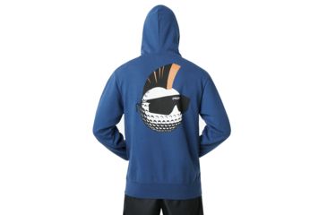 Image of Oakley SI Golf Ball Fleece Hoodie Tnp - Mens, Blue, Small, 472559-600-S