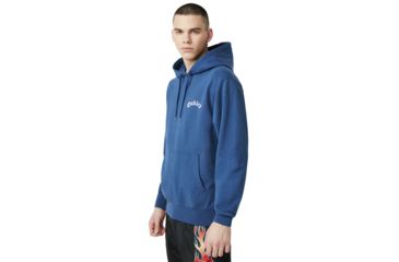 Image of Oakley SI Golf Ball Fleece Hoodie Tnp - Mens, Blue, Small, 472559-600-S