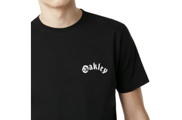 Image of Oakley SI Golf Ball Short Sleeve T-Shirt Tnp - Mens, Blackout, Small, 457983-02E-S