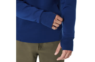 Image of Oakley SI Hooded Scuba Fleece - Mens, Dark Blue, Medium, 461639-609-M