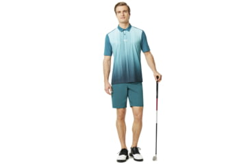 Image of Oakley SI Icon Chino Golf Short - Mens, Petrol, 30, 442467-9PE-30