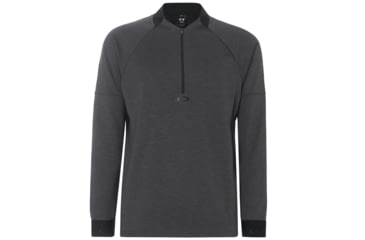 Image of Oakley SI Knockdown Mixed Fleece 1/4 Zip - Mens, Forged Iron, Large, 461724-24J-L