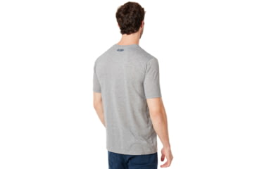 Image of Oakley Las Vegas Oakley Short Sleeve Tee - Mens, Gray Melange, Small, 457779-2GM-S