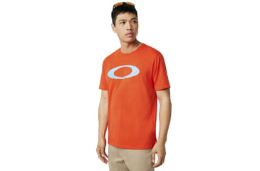 Image of Oakley SI Legacy Ellipse Tee - Mens, Fire Red, Medium, 457553-4FR-M