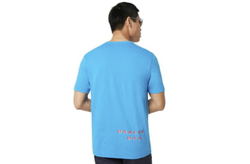 Image of Oakley SI Legacy Ellipse Tee - Mens, Hawaiian Blue, 3XL, 457553-6HB-XXXL
