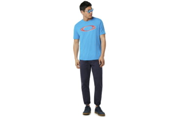 Image of Oakley SI Legacy Ellipse Tee - Mens, Hawaiian Blue, 3XL, 457553-6HB-XXXL
