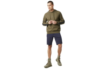 Image of Oakley SI Lit Graphic Hoodie - Mens, Dark Brush, 2XL, 472466-86V-XXL