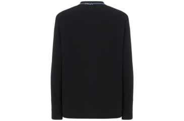 Image of Oakley SI Logo Neck Long Sleeve Tee - Mens, Blackout, L, 457430-02E-L