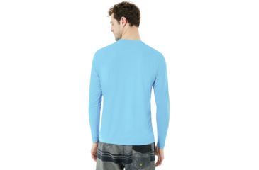 Image of Oakley Long Sleeve Surf Tee - Mens, Atomic Blue, Extra Large, 482359-6B2-XL
