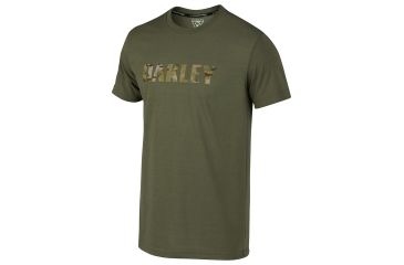 Image of Oakley SI MC Tee, Worn Olive, Medium 454614-79B-MD