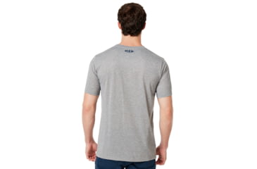 Image of Oakley SI Miami Oakley Short Sleeve Tee - Mens, Gray Melange, Medium, 457780-2GM-M