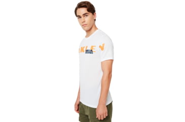Image of Oakley SI Miami Oakley Short Sleeve Tee - Mens, White, Large, 457780-100-L