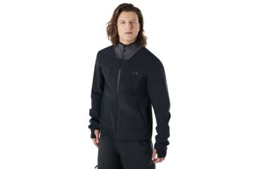 Image of Oakley Midlayer Softshell - Mens, Blackout, Large, 461620-02E-L