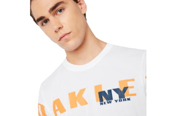Image of Oakley New York Oakley Short Sleeve Tee - Mens, White, 2XL, 457781-100-XXL